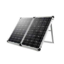 100 와트 12V Kickstand에서 건축되는 단단한 태양 전지판 2Pcs 100W 태양 전지판 장비